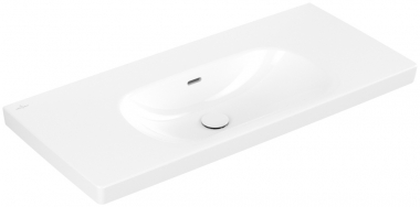 Praustuvas Skyla 1000x460, be skylės maišytuvui, C+ danga 